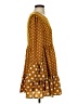 LoveRiche 100% Polyester Polka Dots Brown Casual Dress Size S - photo 4