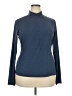 Calia Solid Blue Turtleneck Sweater Size XXL - photo 1