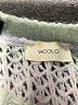 ViCOLO Tie-dye Multi Color Green Pullover Sweater Size M - photo 7