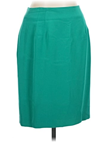 Linda Allard Ellen Tracy Silk Skirt (view 1)