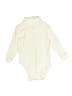 Leveret Solid Ivory Long Sleeve Onesie 12-18 MO / 18 MO - photo 1