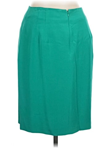 Linda Allard Ellen Tracy Silk Skirt (view 2)