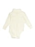 Leveret Solid Ivory Long Sleeve Onesie 12-18 MO / 18 MO - photo 2