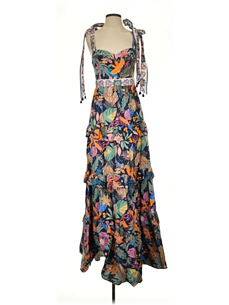 Pre-owned Especia Cocktail Dress In Blue