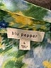 Blu Pepper 100% Polyester Blue Sleeveless Blouse Size L - photo 7