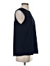 Pixley 100% Polyester Blue Sleeveless Blouse Size M - photo 4