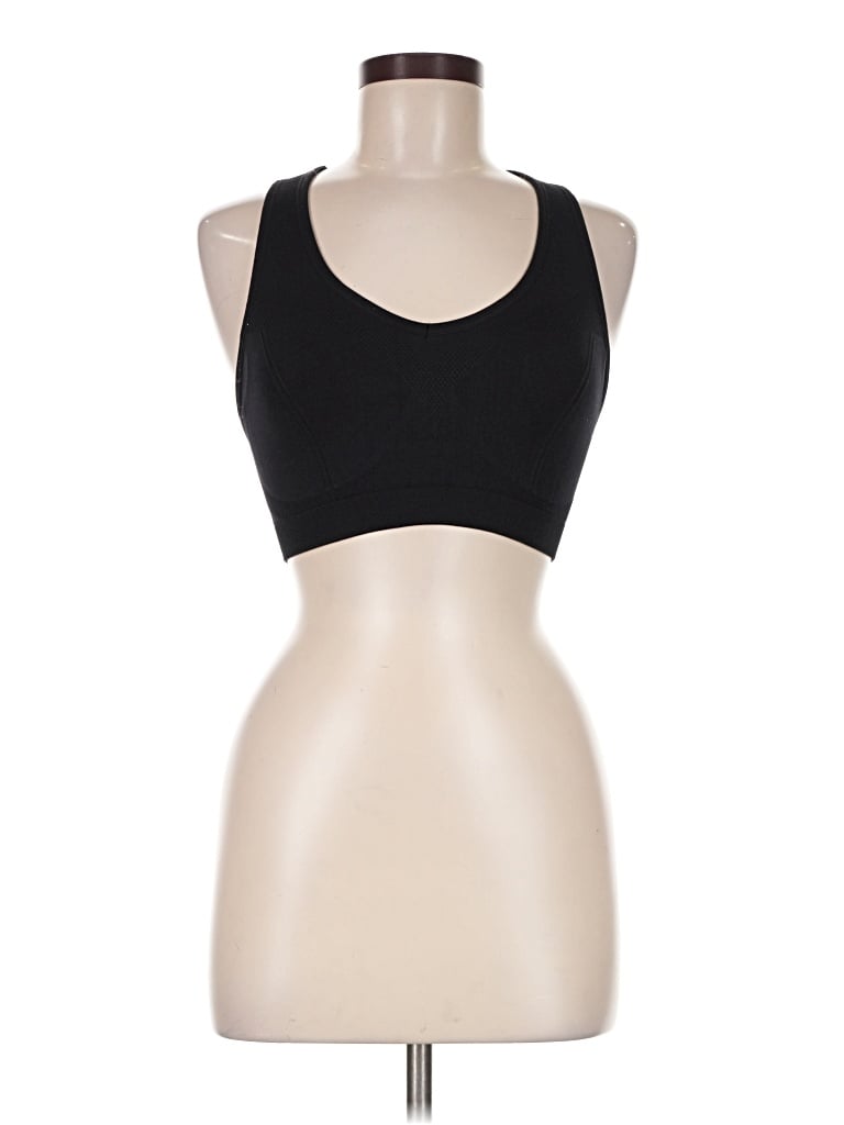 Pre-owned Unbranded Tank Top Black Halter Neckline Tops