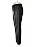 Guess 100% Polyurethane Metallic Black Leggings Size XL - photo 5