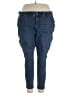 Torrid Solid Blue Jeans Size 28 - photo 1
