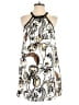 Lilly Pulitzer 100% Polyester Print Ivory Cocktail Dress Size 0 - photo 1