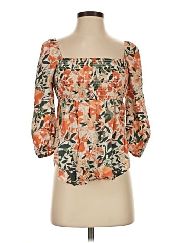 Threads 4 Thought 3/4 Sleeve Blouse (view 1)