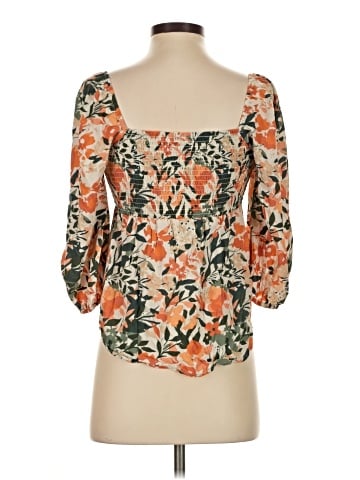 Threads 4 Thought 3/4 Sleeve Blouse (view 2)