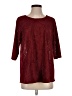 Lee Andersen 100% Polyester Burgundy 3/4 Sleeve T-Shirt Size S - photo 1