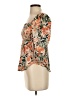 Threads 4 Thought Orange 3/4 Sleeve Blouse Size S - photo 5