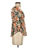 Threads 4 Thought Orange 3/4 Sleeve Blouse Size S - photo 4