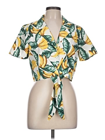 Forever 21 Short Sleeve Blouse (view 1)