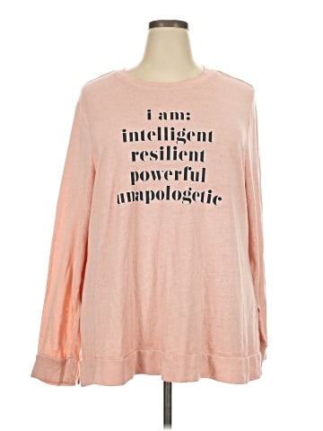 Lane Bryant Long Sleeve T-Shirt (view 1)