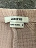 Jason Wu 100% Cotton Checkered-gingham Tan Shorts Size M - photo 3