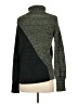 Derek Lam Color Block Green Turtleneck Sweater Size XS - photo 2