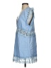 Suboo 100% Polyester Solid Blue Cocktail Dress Size 2 - photo 5