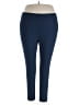 Terra & Sky Solid Blue Active Pants Size 2X - photo 1