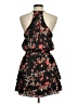Joie 100% Polyester Floral Black Casual Dress Size M - photo 2