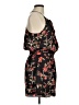 Joie 100% Polyester Floral Black Casual Dress Size M - photo 4