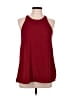 Veronica M. Burgundy Sleeveless Top Size M - photo 1
