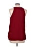 Veronica M. Burgundy Sleeveless Top Size M - photo 2