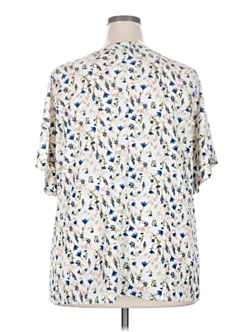 BLOOMCHIC Short Sleeve Blouse (view 2)