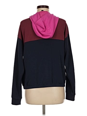 Aqua Zip Up Hoodie (view 2)