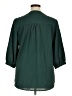 Unbranded 100% Polyester Green 3/4 Sleeve Blouse Size XL - photo 2