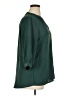 Unbranded 100% Polyester Green 3/4 Sleeve Blouse Size XL - photo 4