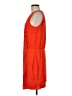 Tibi Solid Orange Casual Dress Size 8 - photo 5