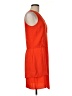 Tibi Solid Orange Casual Dress Size 8 - photo 4