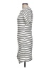 iris Stripes White Casual Dress Size L - photo 5