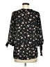 Papermoon Black Long Sleeve Blouse Size M - photo 2