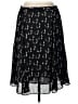 Jaclyn Smith 100% Polyester Print Black Casual Skirt Size L - photo 2