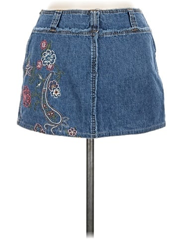Bandolino Denim Skirt (view 2)