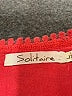 Solitaire 100% Cotton Red 3/4 Sleeve Top Size L - photo 7