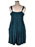 Torrid Teal Romper Size 3X Plus (3) - photo 2