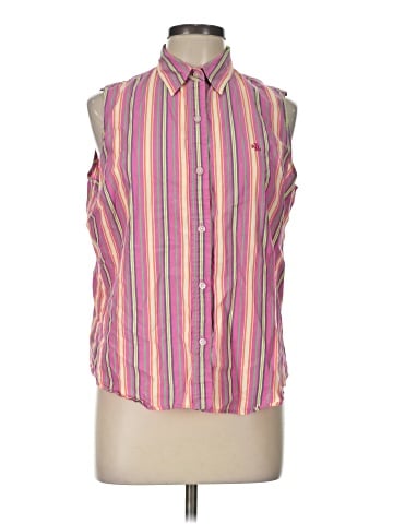 Lauren by Ralph Lauren Sleeveless Button-Down Shirt (view 1)