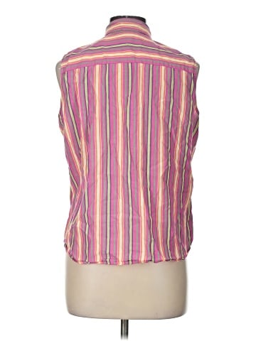 Lauren by Ralph Lauren Sleeveless Button-Down Shirt (view 2)