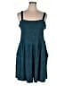 Torrid Teal Romper Size 3X Plus (3) - photo 1