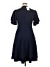Assorted Brands Solid Blue Casual Dress Size XL - photo 2