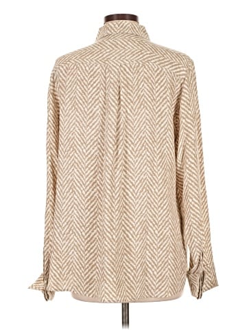 Worth New York Long Sleeve Silk Top (view 2)