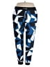 Ashley Stewart Graphic Blue Active Pants Size 18 Plus - photo 1