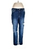 Flying Monkey Hearts Blue Jeans Size 32 waist - photo 1