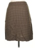 Eddie Bauer 100% Rayon Houndstooth Brown Casual Skirt Size S (petite) - photo 2