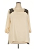 Assorted Brands 100% Polyester Ivory 3/4 Sleeve Blouse Size 3X - photo 1